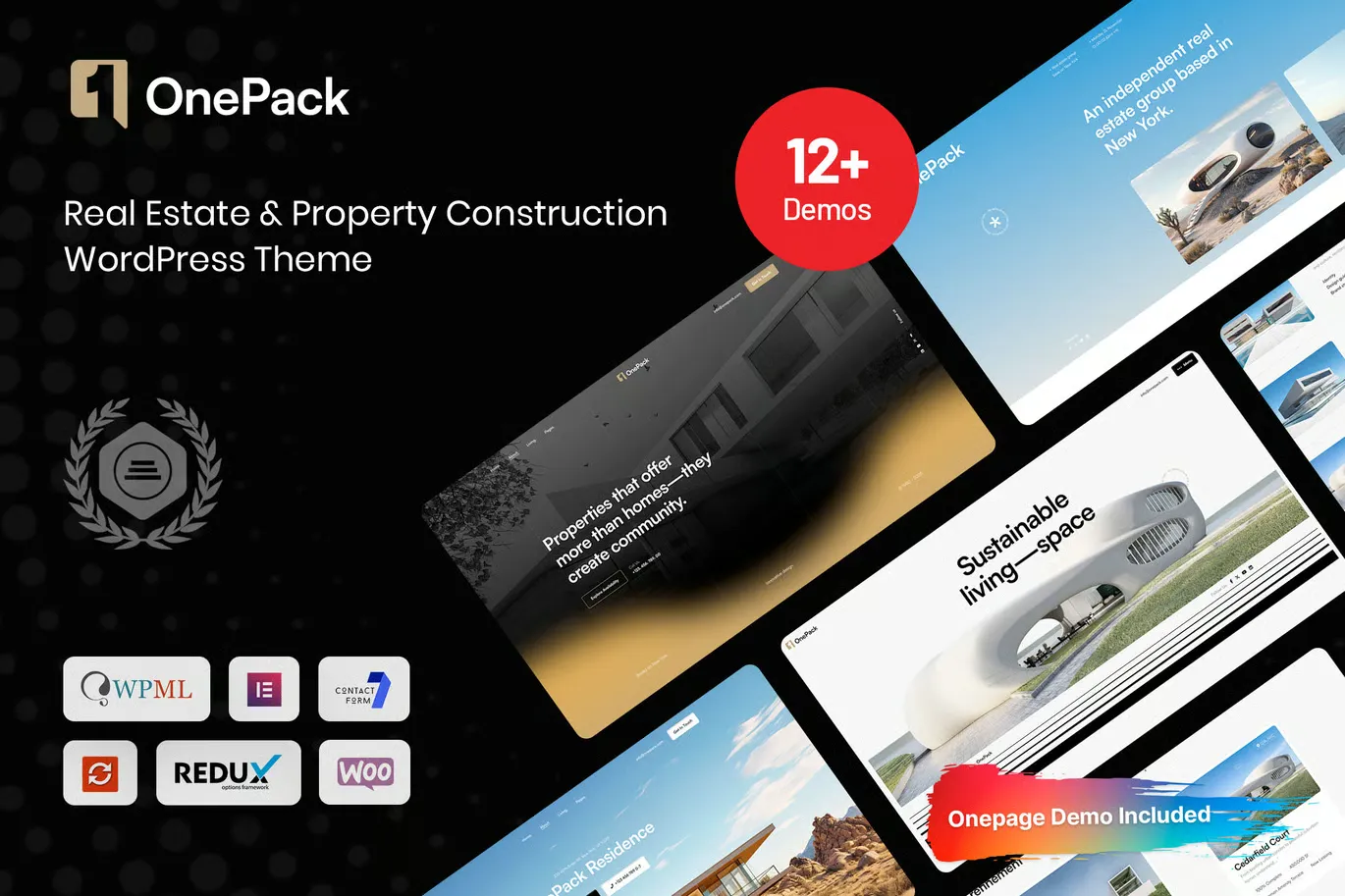 OnePack - Real Estate & Property Construction WP